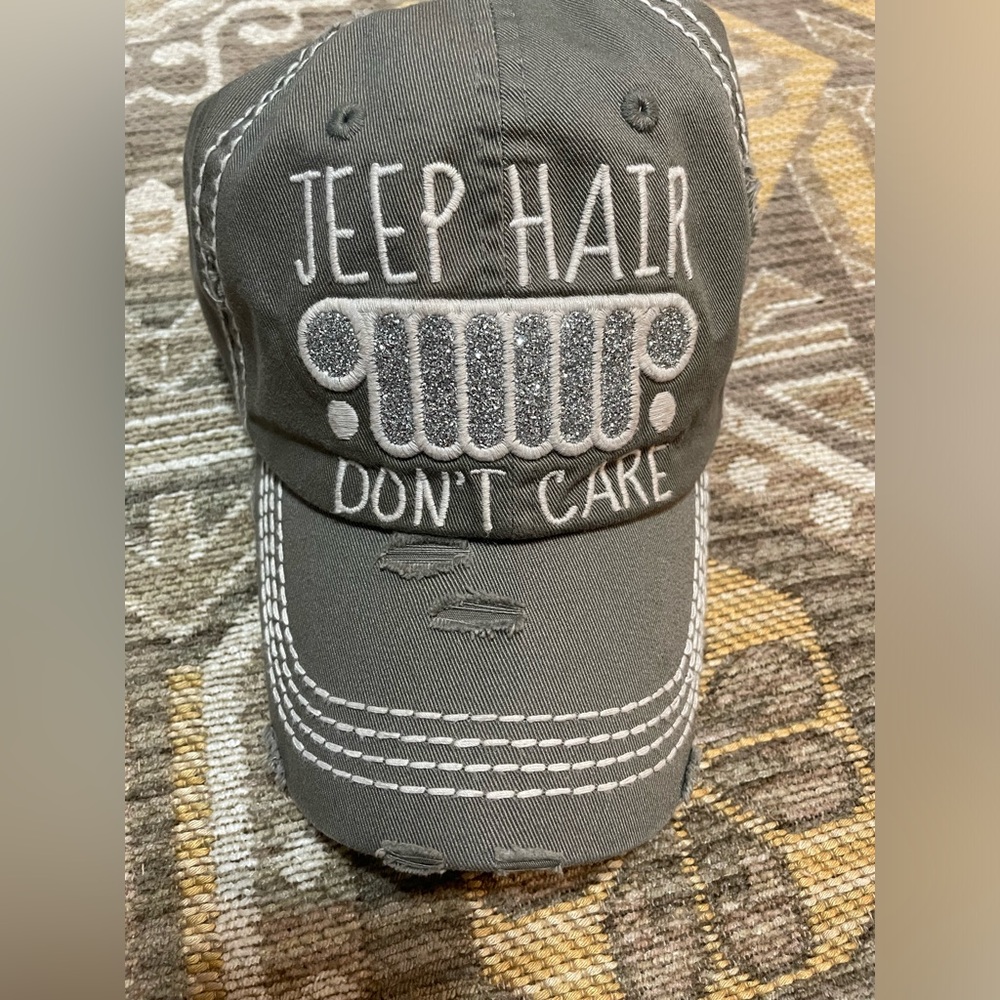 Grey Baseball Cap “JEEP”